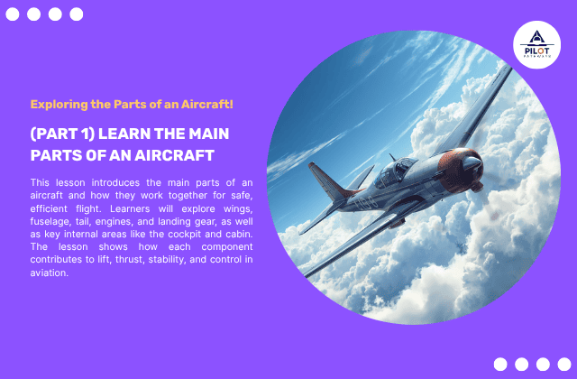 (Part 1) Learn the Main Parts of an Aircraft